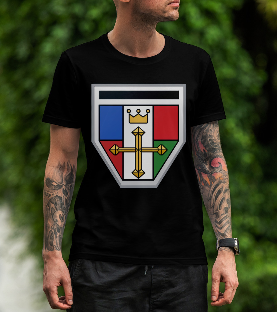 Voltron Crest Emblem With Shield And Crown T-Shirt