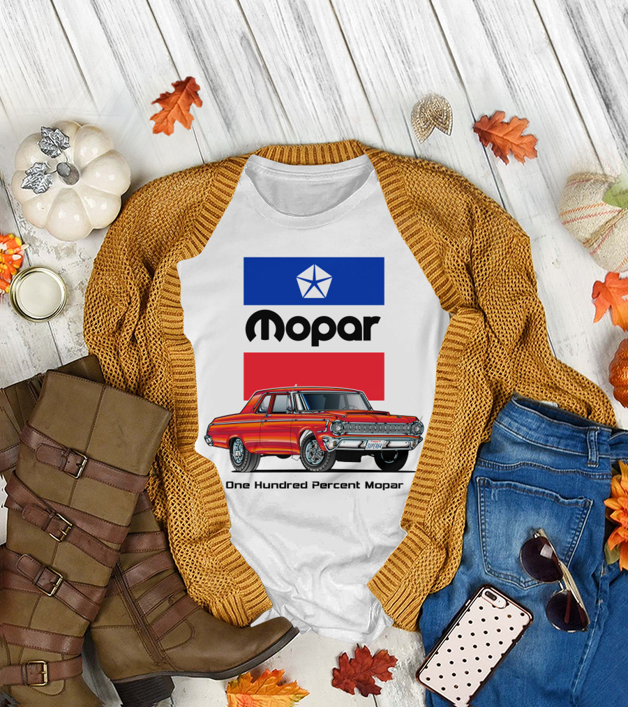Mopar One Hundred Percent 1964 Dodge Super 440 T-Shirt