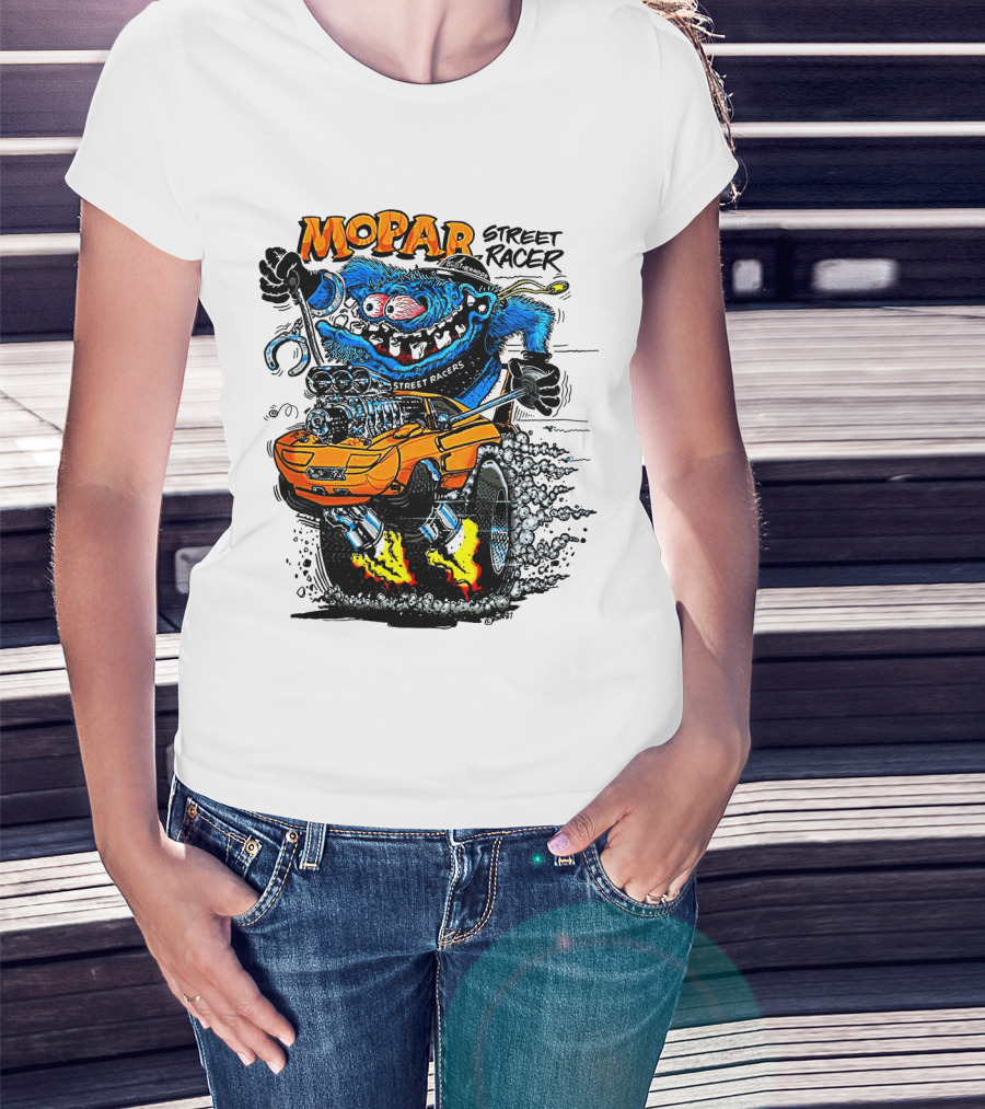Mopar Street Racer Monster Hot Rod T-Shirt