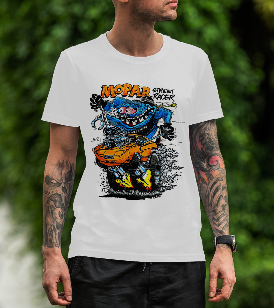 Mopar Street Racer Monster Hot Rod T-Shirt