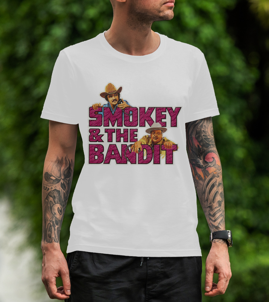 Smokey And The Bandit Cowboy And Sheriff Adventure T-Shirt