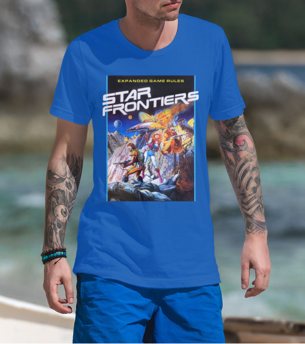 Star Frontiers Expanded Game Rules Retro Sci-Fi Adventure T-Shirt