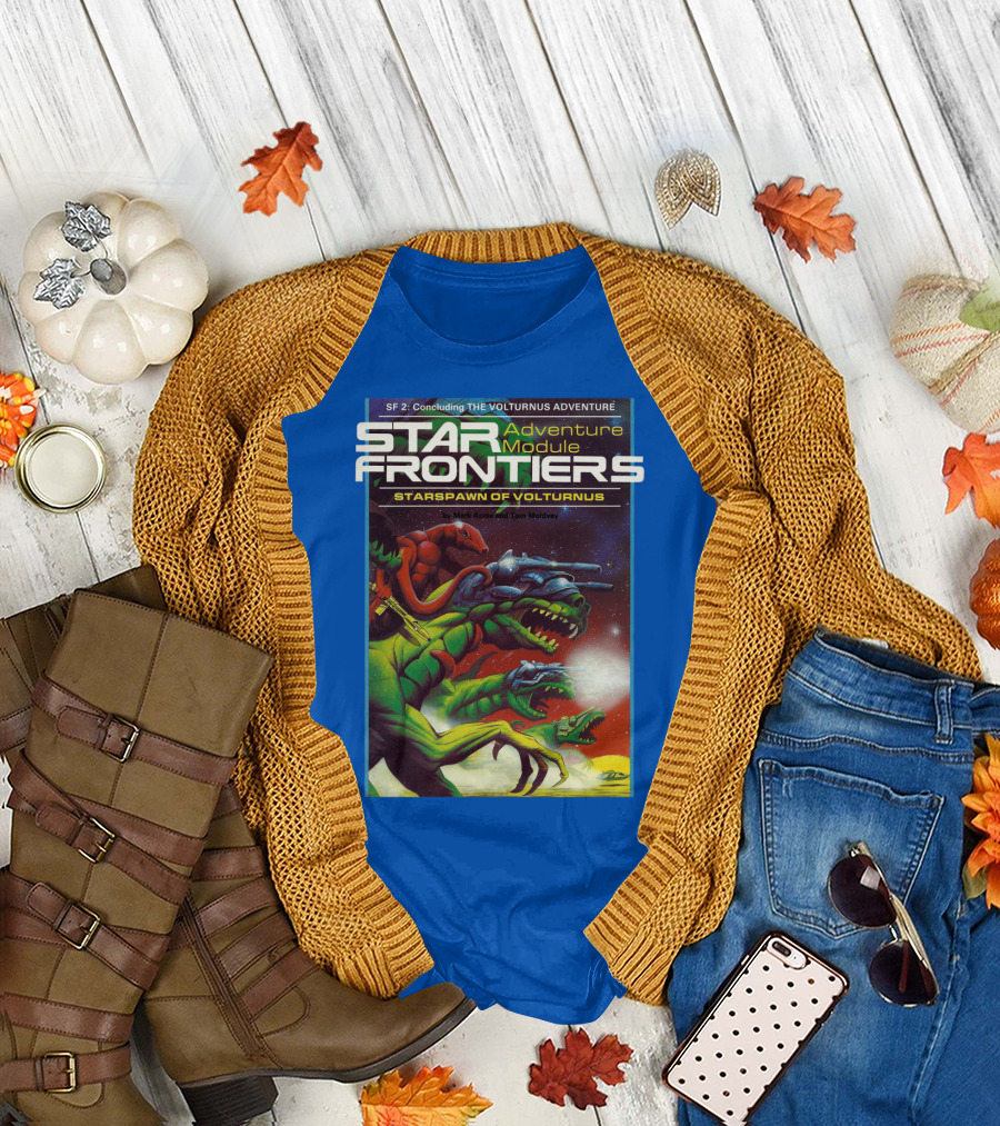 SF Star Frontiers Adventure Module Starspawn of Volturnus T-Shirt