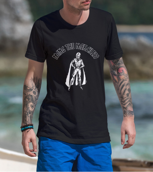 Ming The Merciless Flash Gordon Classic Villain Character T-Shirt