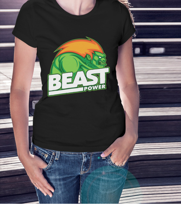 Street Fighter1 Beast Power T-Shirt