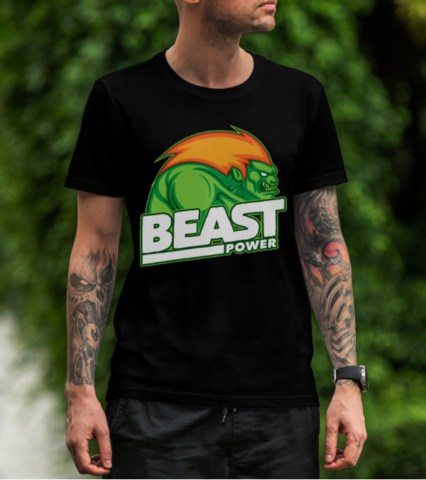 Street Fighter1 Beast Power T-Shirt