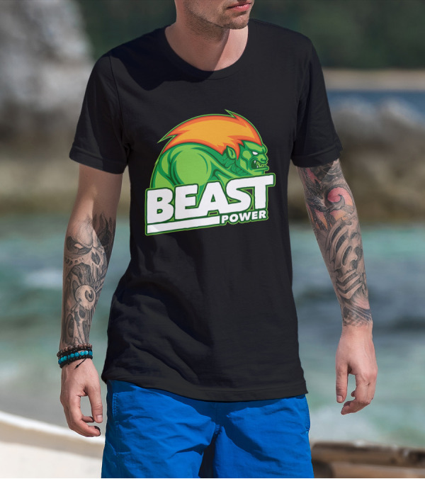 Street Fighter1 Beast Power T-Shirt