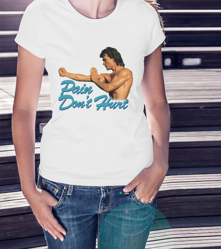 Road House Pain Don't Hurt Martial Arts T-Shirt