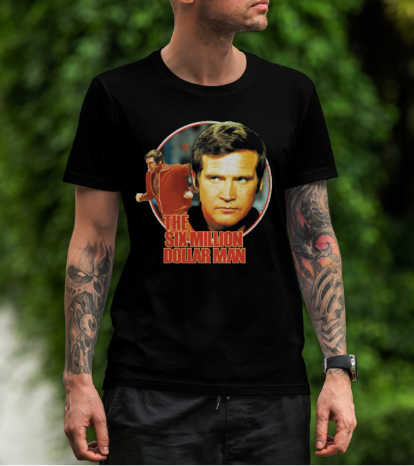 THE SIX MILLION DOLLAR MAN TV SHOW ICONIC CHARACTER T-Shirt