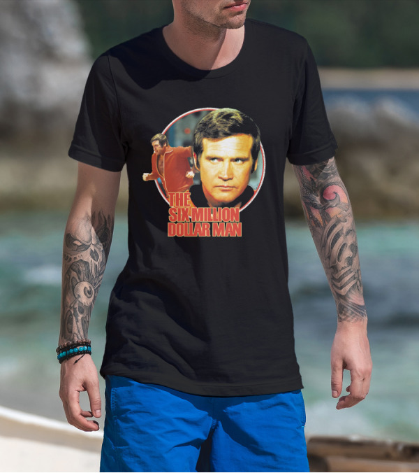 THE SIX MILLION DOLLAR MAN TV SHOW ICONIC CHARACTER T-Shirt