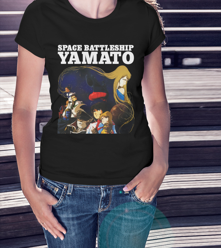 Space Battleship Yamato Classic Anime Crew Collection T-Shirt