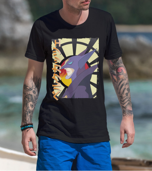 Battle Of The Planets Berg Katse Japanese Katakana T-Shirt