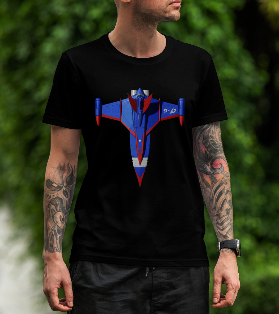 G-5 Starship From Battle Of The Planets Series T-Shirt