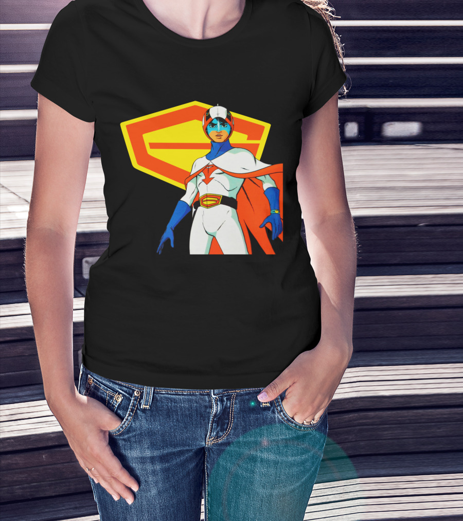 Battle Of The Planets G Force Iconic Character With Emblem T-Shirt