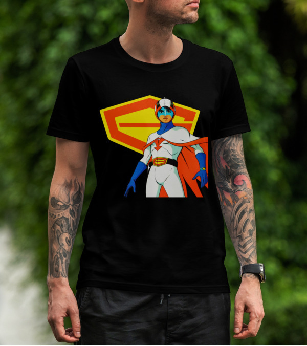 Battle Of The Planets G Force Iconic Character With Emblem T-Shirt