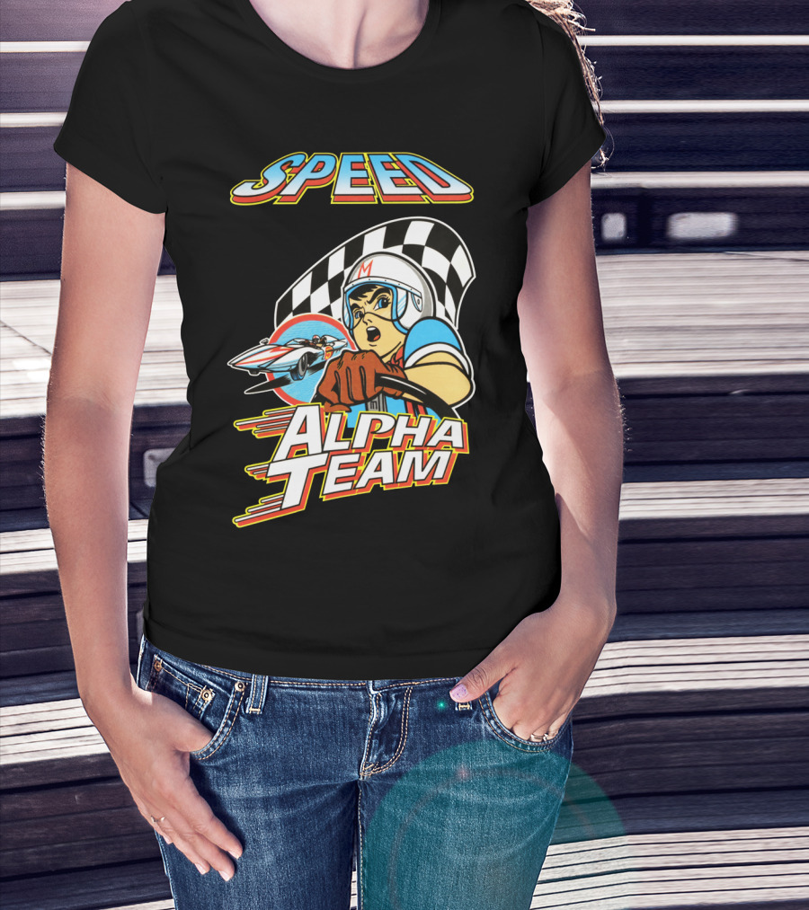 Speed Racer Alpha Team Dynamic Racing Adventure T-Shirt