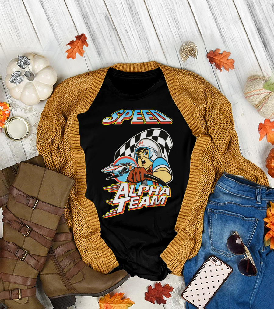 Speed Racer Alpha Team Dynamic Racing Adventure T-Shirt