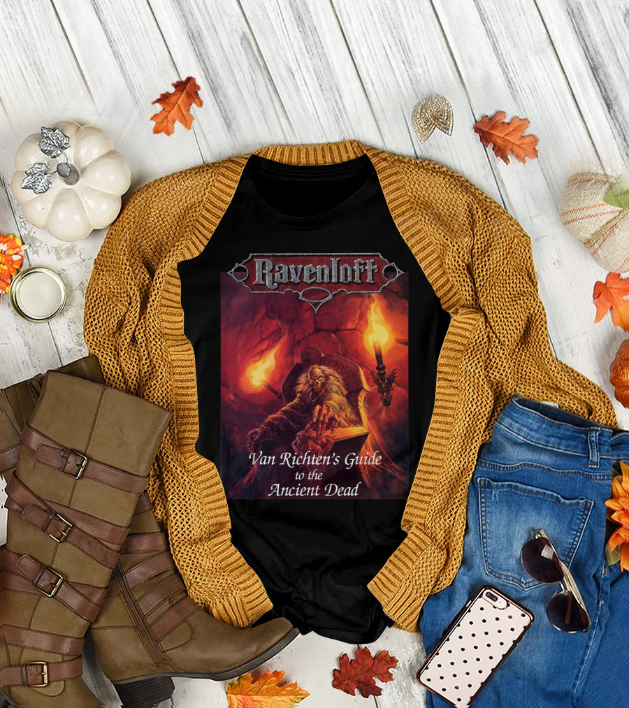 Ravenloft Van Richten's Guide to the Ancient Dead T-Shirt