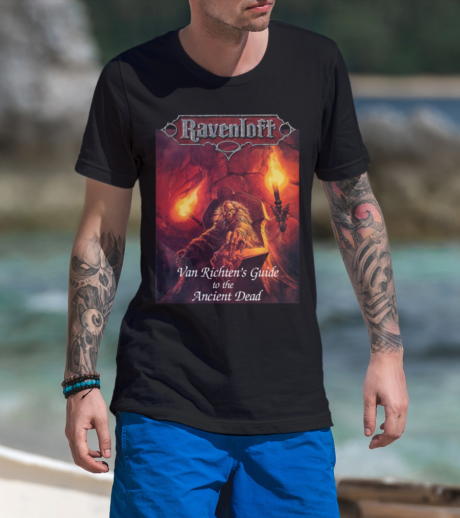 Ravenloft Van Richten's Guide To The Ancient Dead T-Shirt