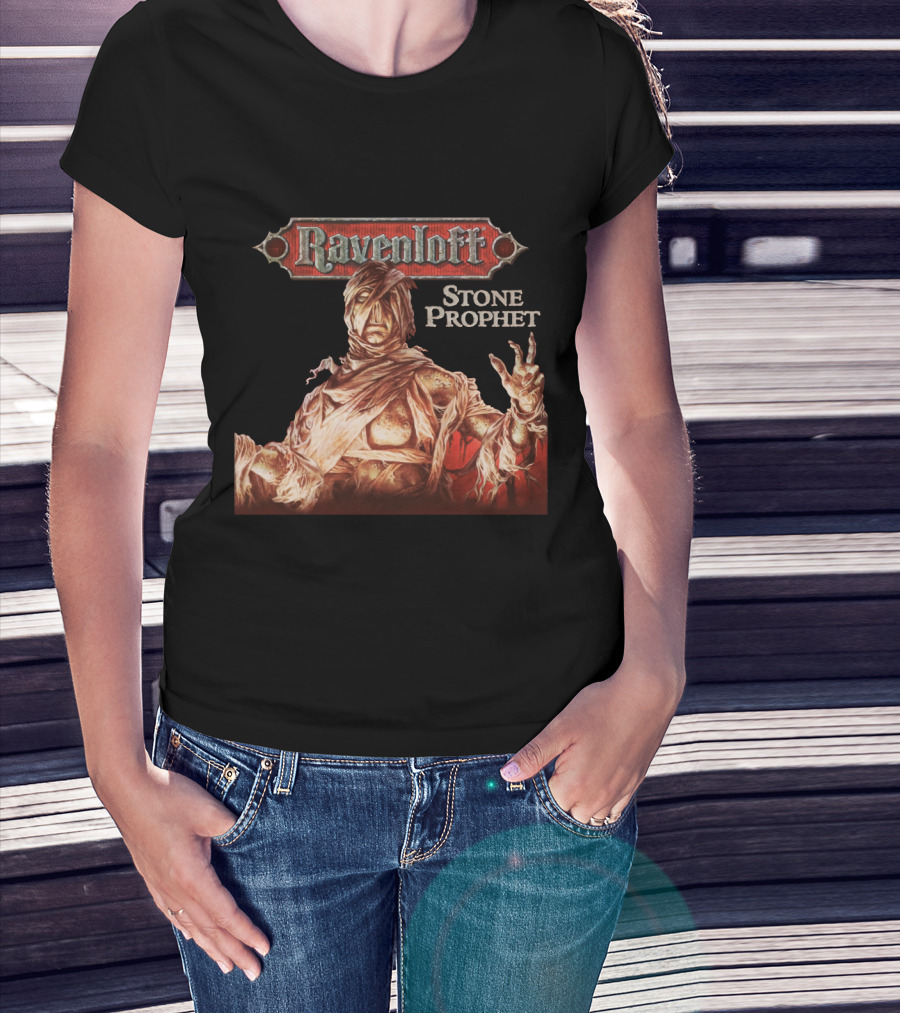 Ravenloft Stone Prophet Mummy Horror T-Shirt