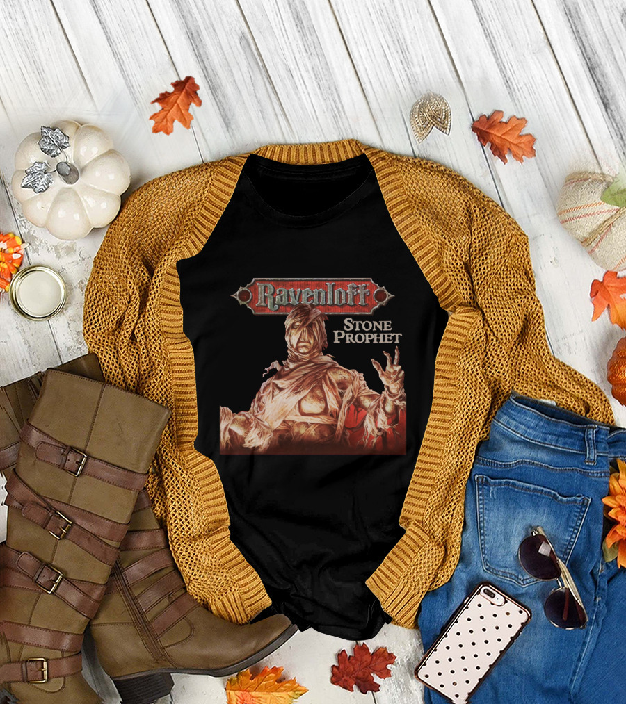 Ravenloft Stone Prophet Mummy Horror T-Shirt