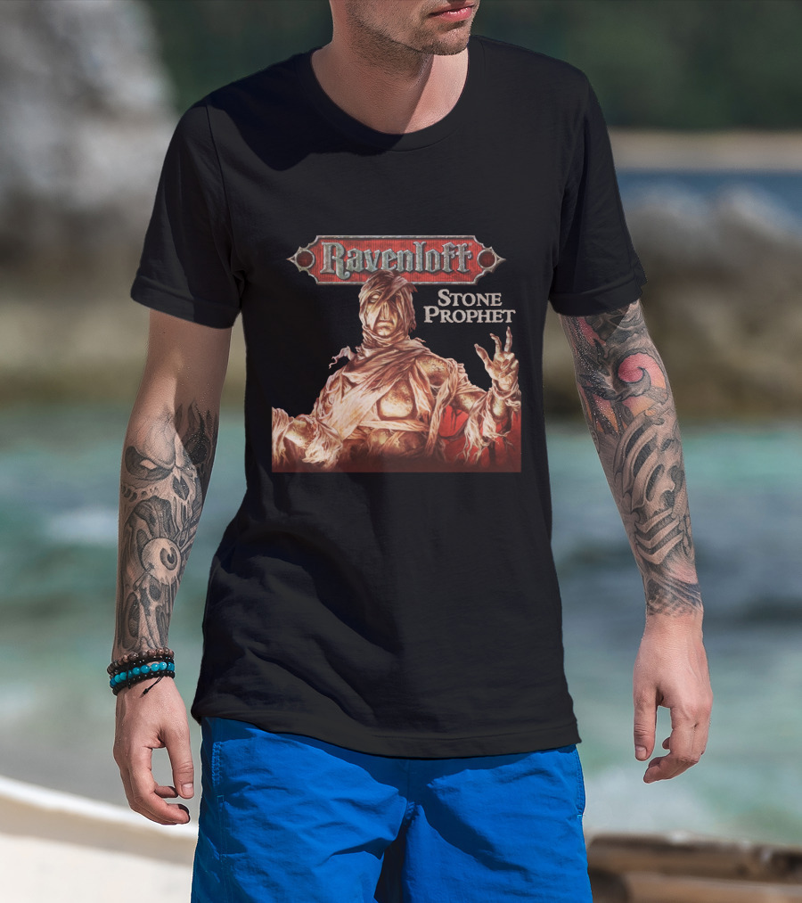 Ravenloft Stone Prophet Mummy Horror T-Shirt