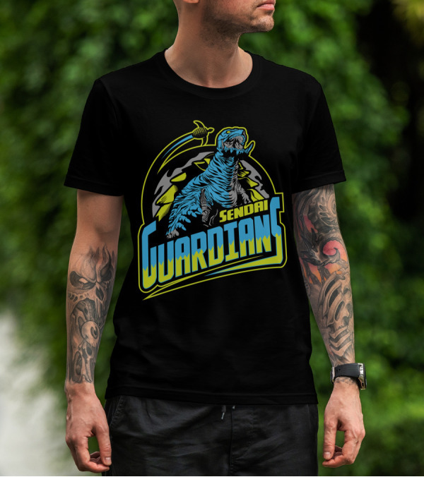 Sendai Guardians T-Rex Kaiju Sports T-Shirt