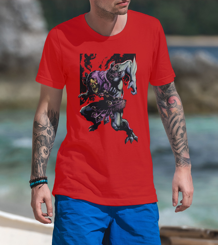 Skeletor Masters Of The Universe Villain Dark T-Shirt