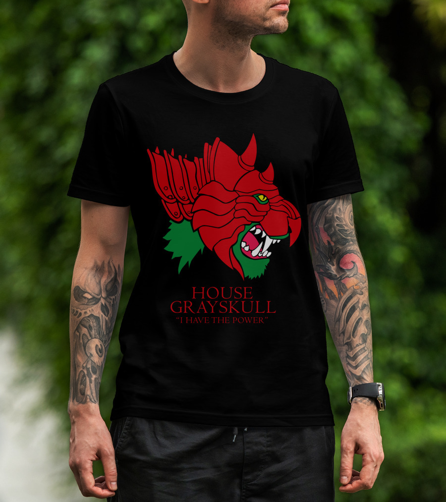 House Grayskull I Have The Power He Man T-Shirt
