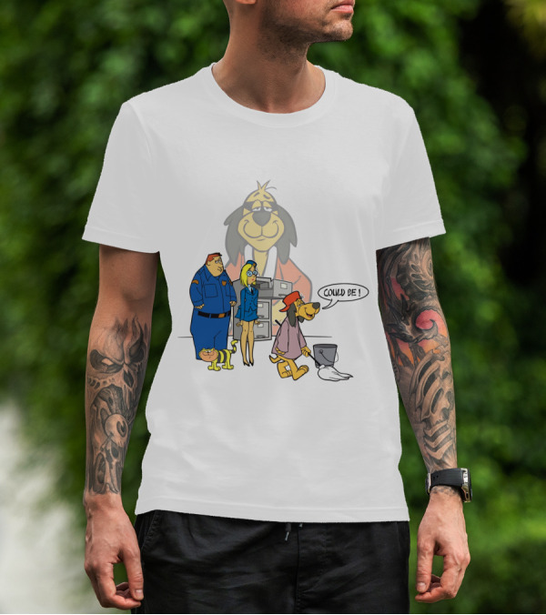 Hong Kong Phooey Could Be With Unique Crew And Amusing Scenes T-Shirt