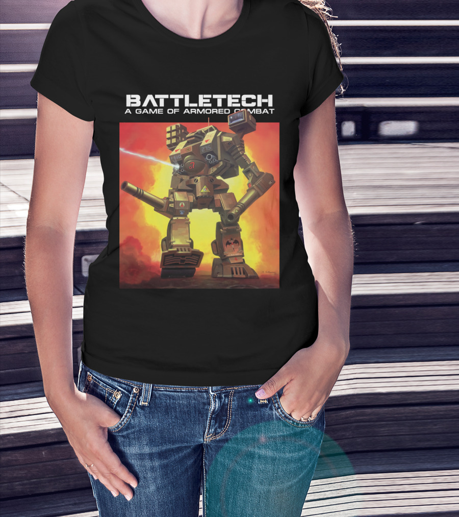 BATTLETECH A Game Of Armored Combat Mech T-Shirt