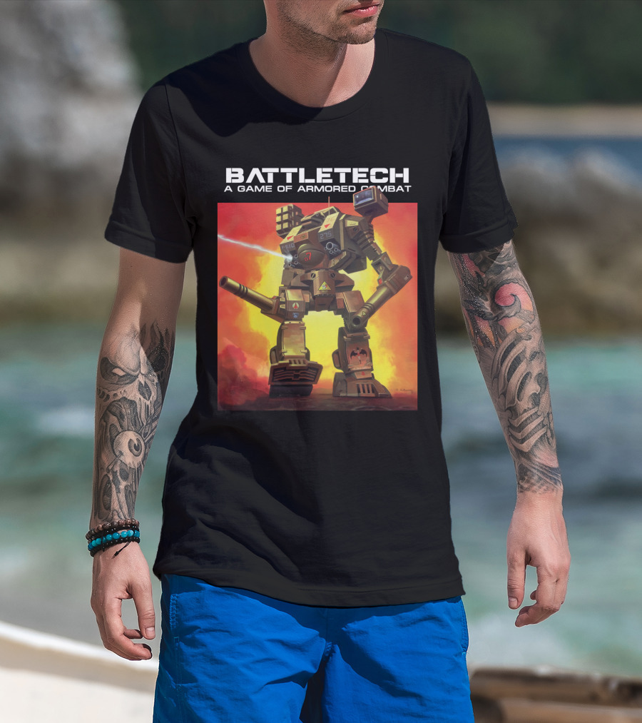 BATTLETECH A Game Of Armored Combat Mech T-Shirt