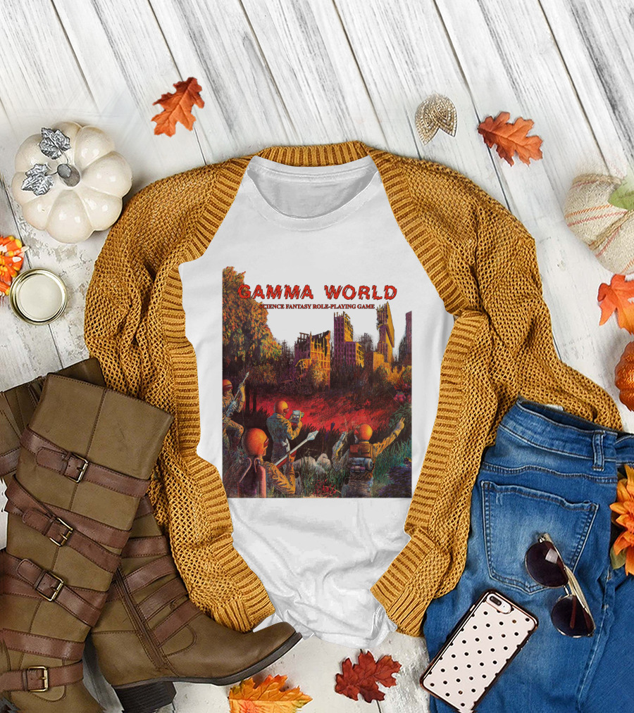 Gamma World Science Fantasy Role-Playing Game 1st Edition T-Shirt