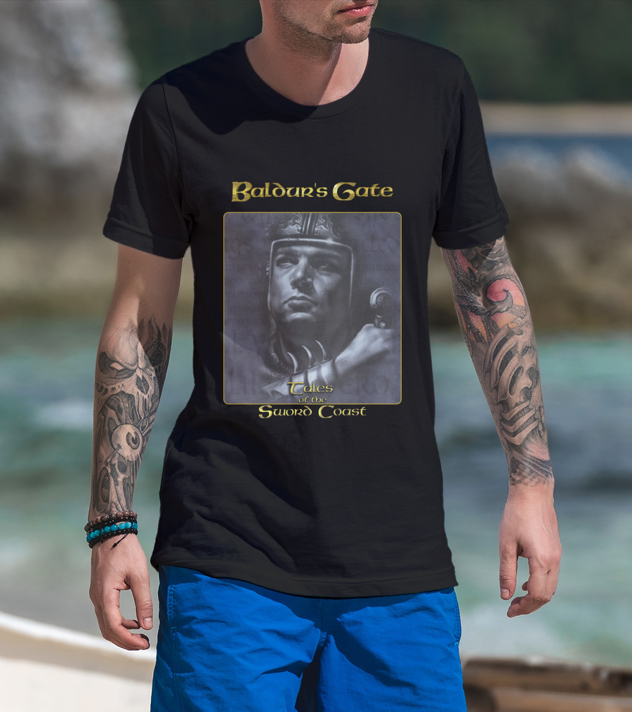 Baldur's Gate Tales Of The Sword Coast Warrior T-Shirt