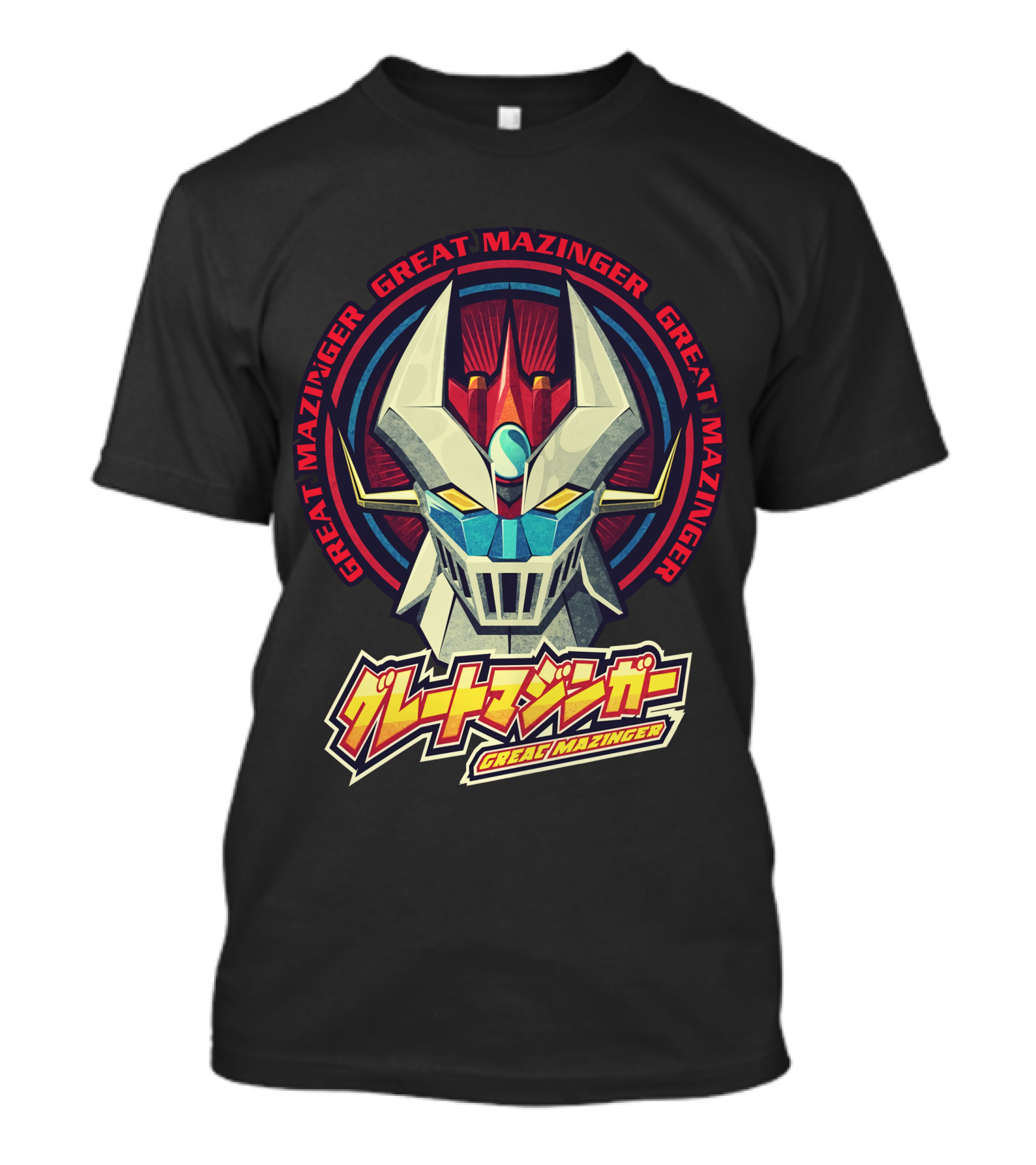Great Mazinger Retro Robot T-Shirt