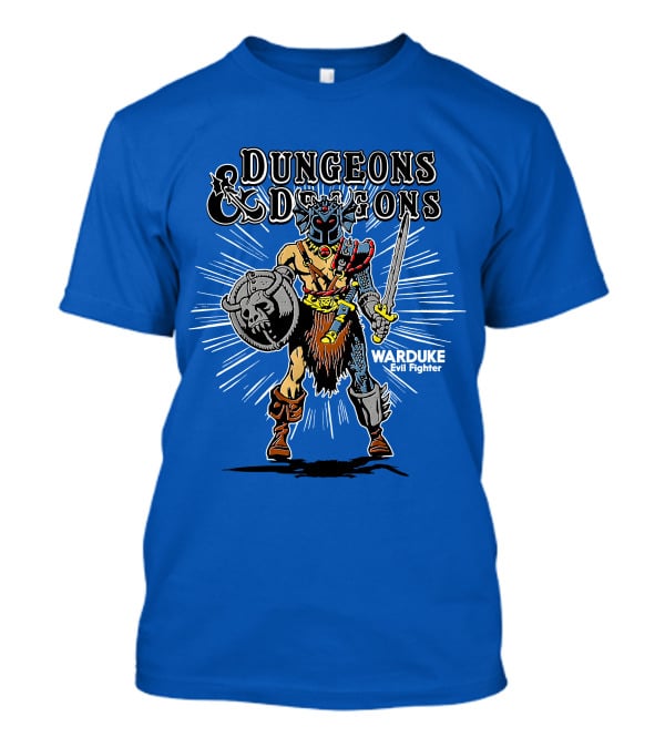 Dungeons And Dragons Warduke Evil Fighter T-Shirt