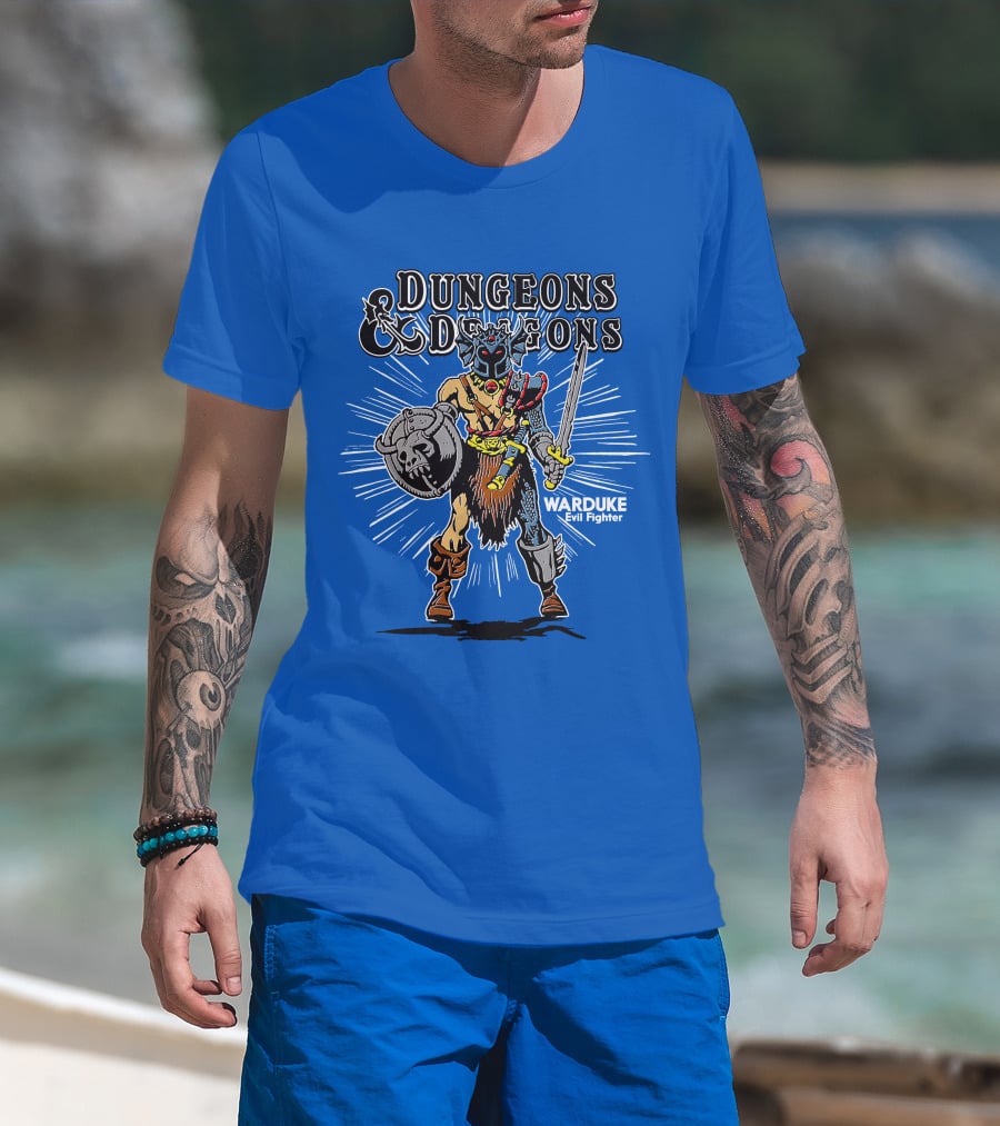 Dungeons And Dragons Warduke Evil Fighter T-Shirt