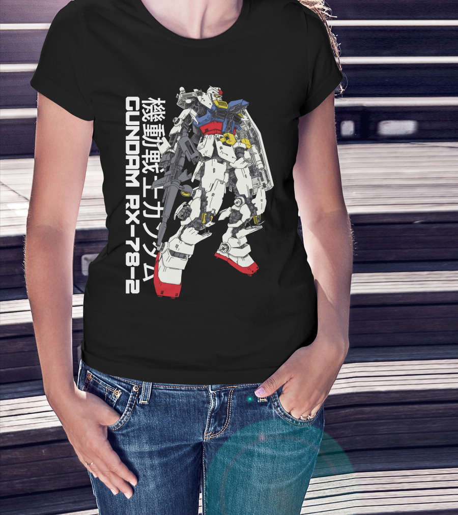 Gundam RX-78-2 Mobile Suit Mechanized Warrior T-Shirt