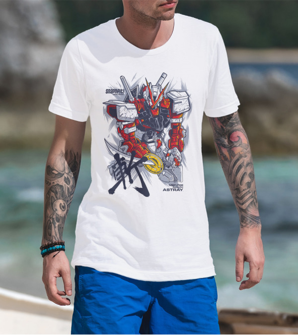 Snapfit Series MBF-P02 Gundam Astray Red Frame T-Shirt