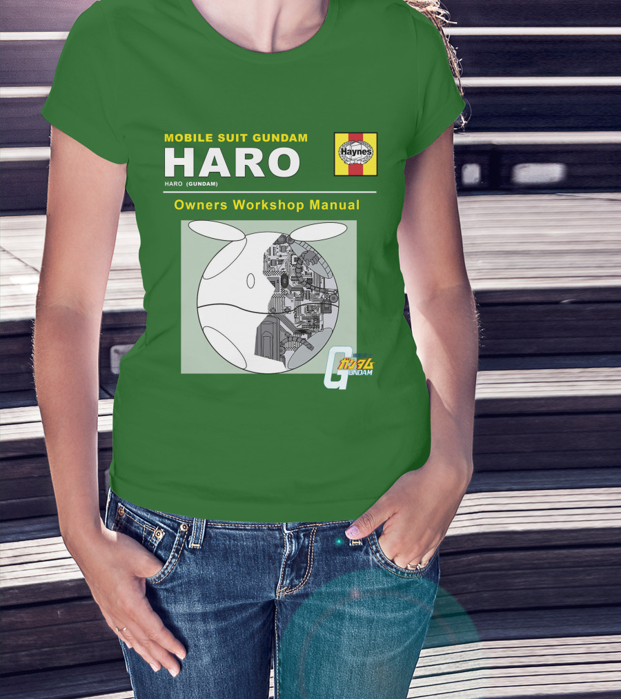 MOBILE SUIT GUNDAM HARO Owners Workshop Manual Haynes GUNDAM T-Shirt
