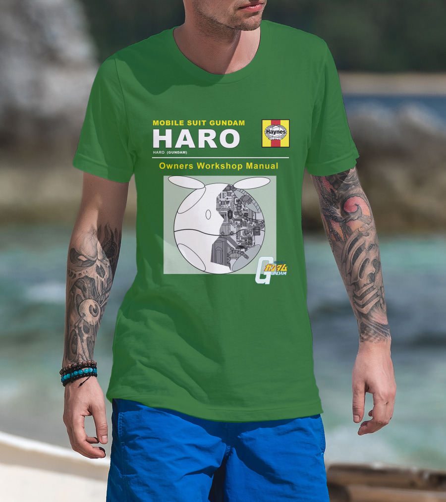 MOBILE SUIT GUNDAM HARO Owners Workshop Manual Haynes GUNDAM T-Shirt