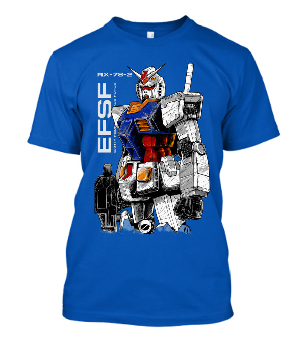 EFSF RX-78-2 Earth Federation Space Force Gundam T-Shirt