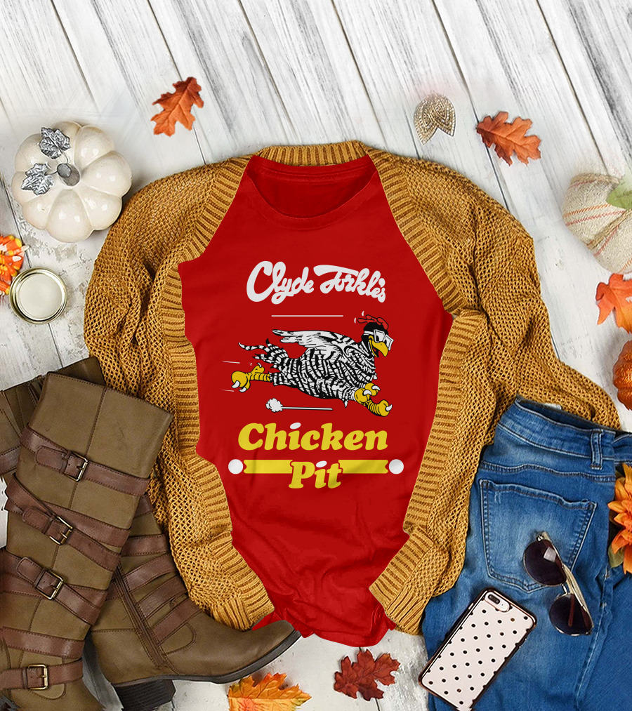 Clyde Torkle's Chicken Pit Racing Chicken T-Shirt
