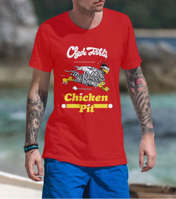 Clyde Torkle's Chicken Pit Racing Chicken T-Shirt