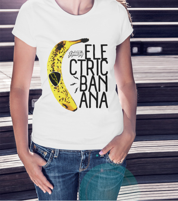 Spinal Tap Electric Banana With Lightning Bolt T-Shirt