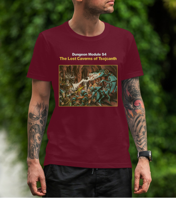 Dungeon Module S4 The Lost Caverns Of Tsojcanth T-Shirt