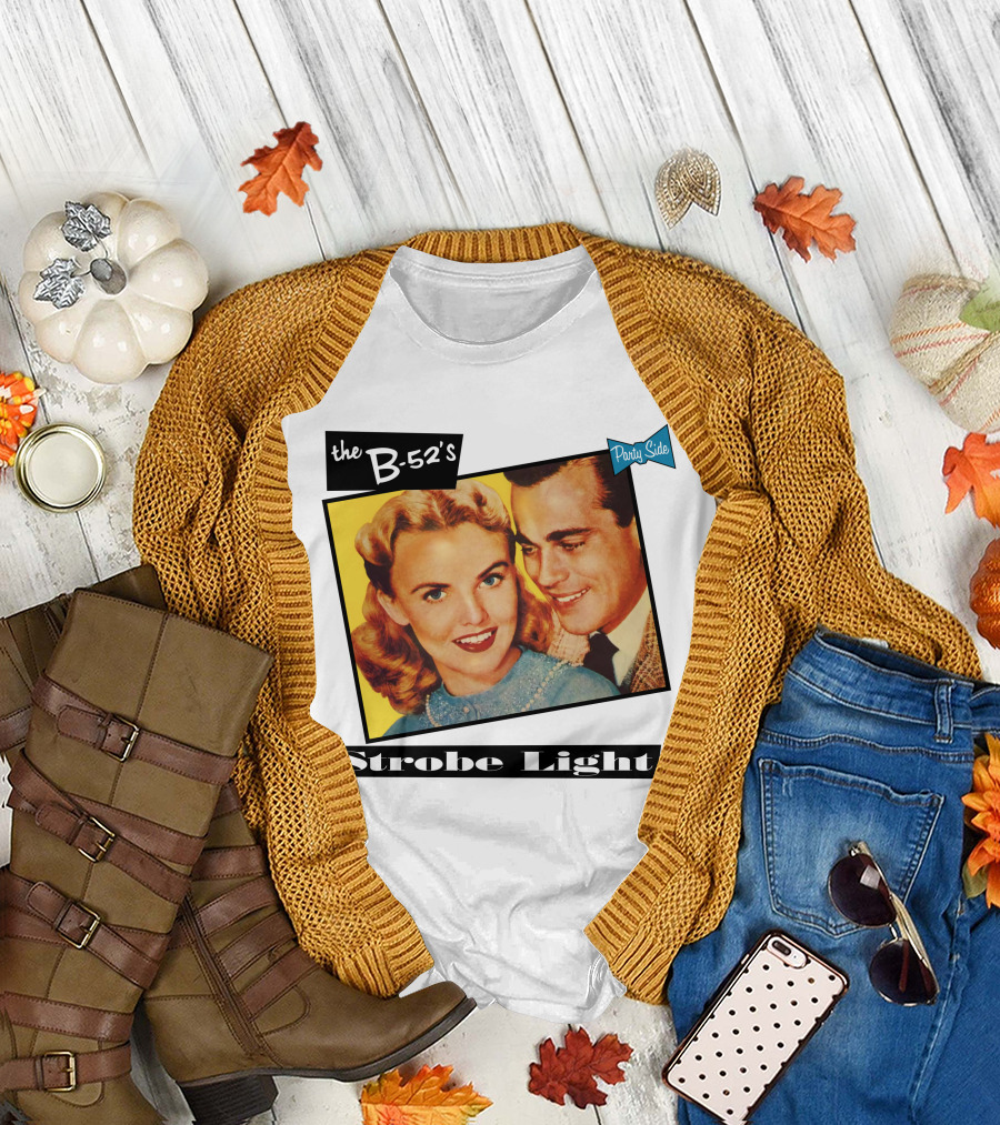 The B-52's Strobe Light Party Side T-Shirt