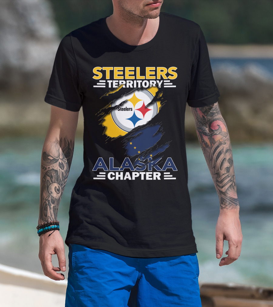 Steelers Territory Alaska Chapter Steelers Logo Team Pride T-Shirt