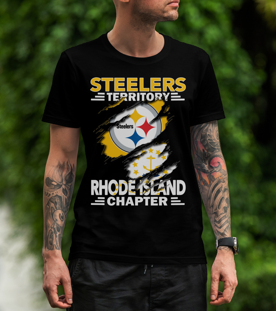 Steelers Territory Rhode Island Chapter Fan Pride T-Shirt