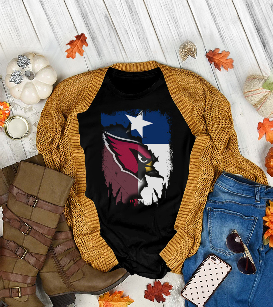 Texas Cardinals United Flag T-Shirt